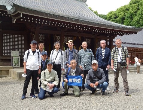 2022年5月実施 ウォーキング「大宮氷川神社から大宮盆栽美術寛を散策」