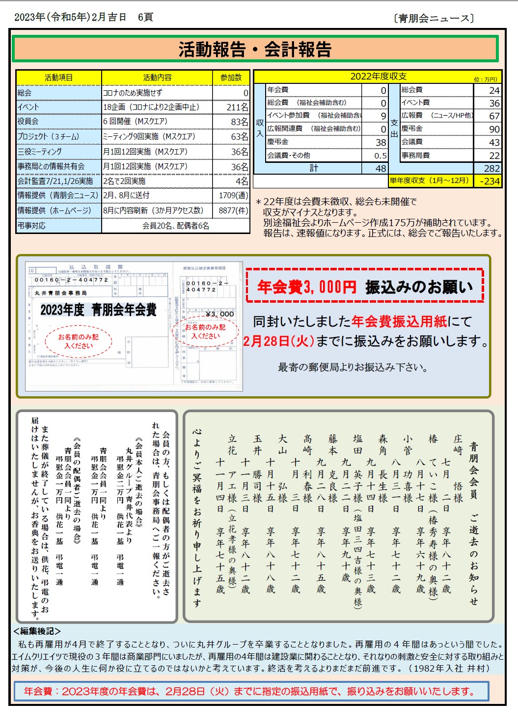 2023年2月号　６P