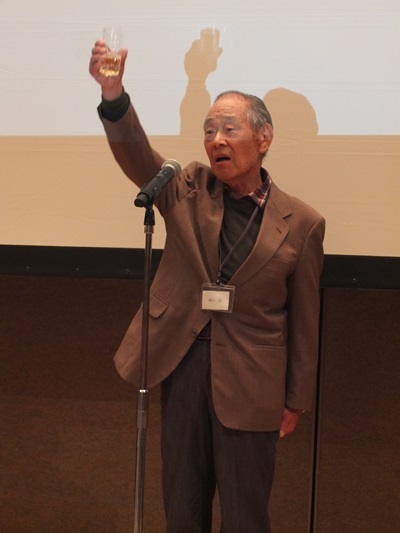 乾杯の音頭 樋口涼さん 乾杯の音頭 樋口涼さん